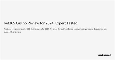 Tenbet 365.com Casino Review 2024 .